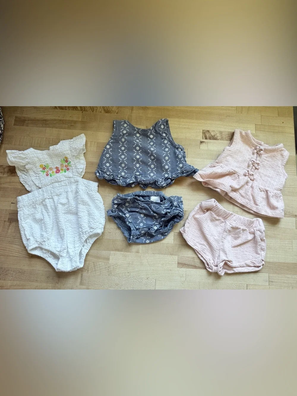 Carter’s Two Piece Sets and Little Me Romper